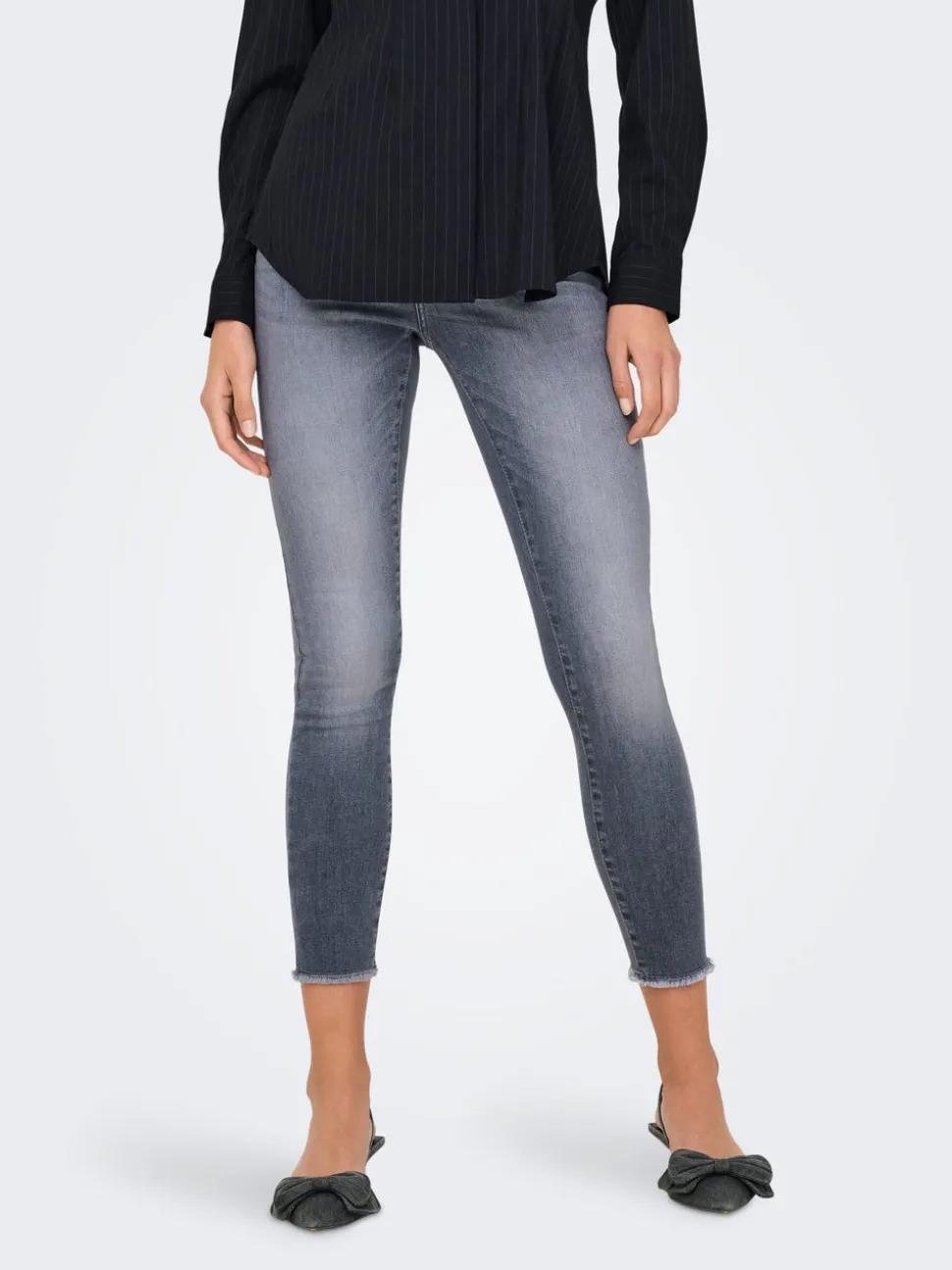 ONLBLUSH Medelhög midja Skinny Fit Ankellängd Jeans
