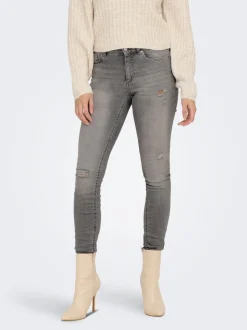 ONLBLUSH Medelhög midja Skinny Fit Ankellängd Jeans
