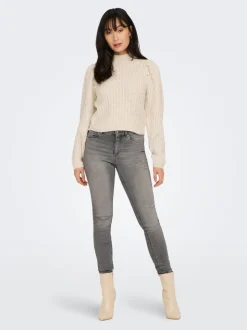 ONLBLUSH Medelhög midja Skinny Fit Ankellängd Jeans