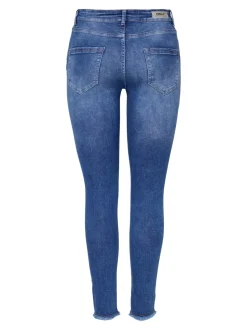 ONLBLUSH Medelhög midja Skinny Fit Ankellängd Jeans