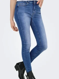 ONLBLUSH Medelhög midja Skinny Fit Ankellängd Jeans