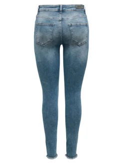 ONLBLUSH Medelhög midja Skinny Fit Ankellängd Jeans