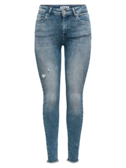 ONLBLUSH Medelhög midja Skinny Fit Ankellängd Jeans