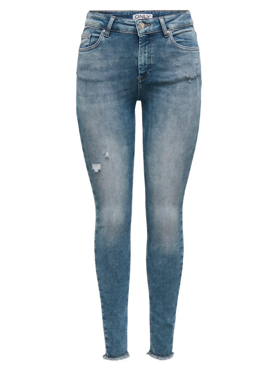 ONLBLUSH Medelhög midja Skinny Fit Ankellängd Jeans