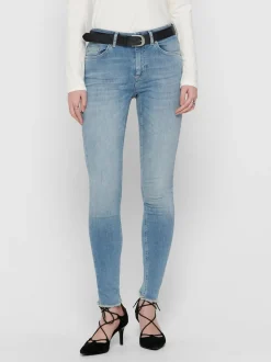 ONLBLUSH Medelhög midja Skinny Fit Ankellängd Jeans