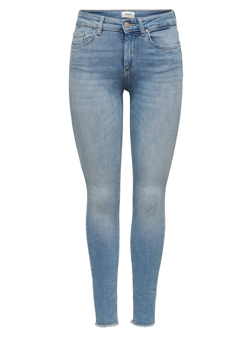 ONLBLUSH Medelhög midja Skinny Fit Ankellängd Jeans