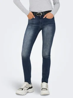 ONLBLUSH Medelhög midja Skinny Fit Ankellängd Jeans