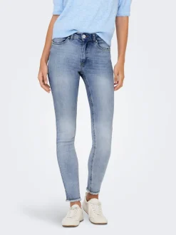 ONLBLUSH Medelhög midja Skinny Fit Ankellängd Jeans