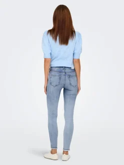 ONLBLUSH Medelhög midja Skinny Fit Ankellängd Jeans