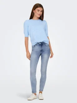 ONLBLUSH Medelhög midja Skinny Fit Ankellängd Jeans