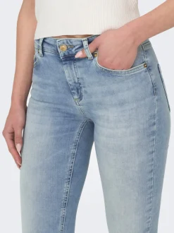 ONLBLUSH Medelhög midja Skinny Fit Ankellängd Jeans