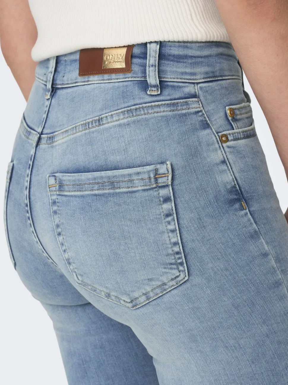 ONLBLUSH Medelhög midja Skinny Fit Ankellängd Jeans