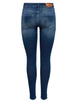 ONLBLUSH Medelhög midja Skinny Fit Ankellängd Jeans