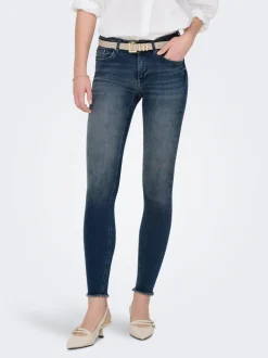 ONLBLUSH Medelhög midja Skinny Fit Ankellängd Jeans