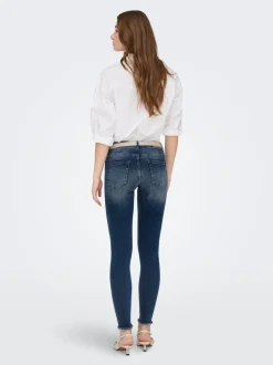ONLBLUSH Medelhög midja Skinny Fit Ankellängd Jeans