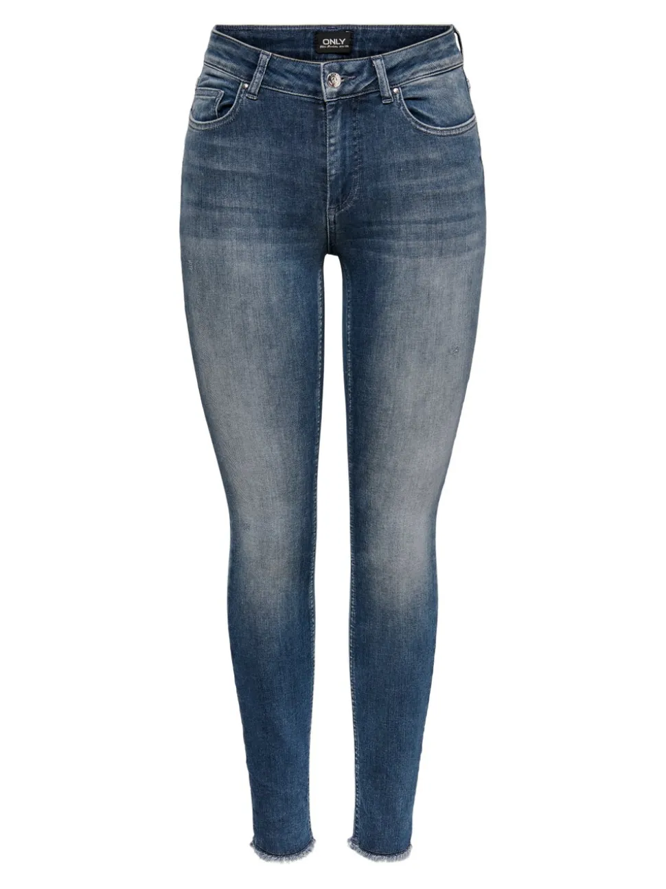 ONLBLUSH Medelhög midja Skinny Fit Ankellängd Jeans