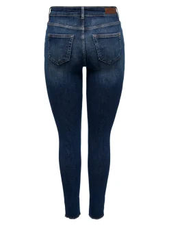 ONLBLUSH Medelhög midja Skinny Fit Ankellängd Jeans