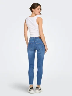 ONLBLUSH Medelhög midja Skinny Fit Ankellängd Jeans