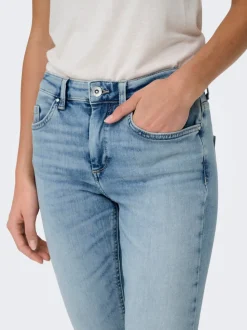 ONLBLUSH Medelhög midja Skinny Fit Ankellängd Jeans