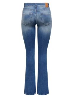 ONLBLUSH Medelhög midja Utsvängd passform Jeans