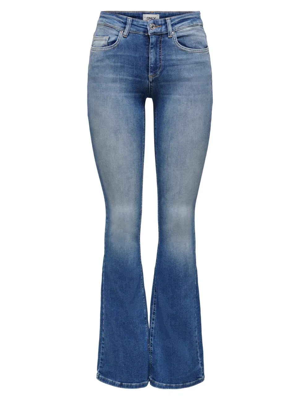ONLBLUSH Medelhög midja Utsvängd passform Jeans