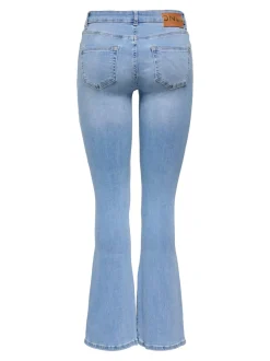 ONLBLUSH Medelhög midja Utsvängd passform Jeans