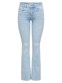 ONLBLUSH Medelhög midja Utsvängd passform Jeans