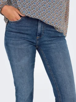 ONLBLUSH Medelhög midja Utsvängd passform Jeans