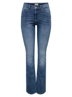 ONLBLUSH Medelhög midja Utsvängd passform Jeans
