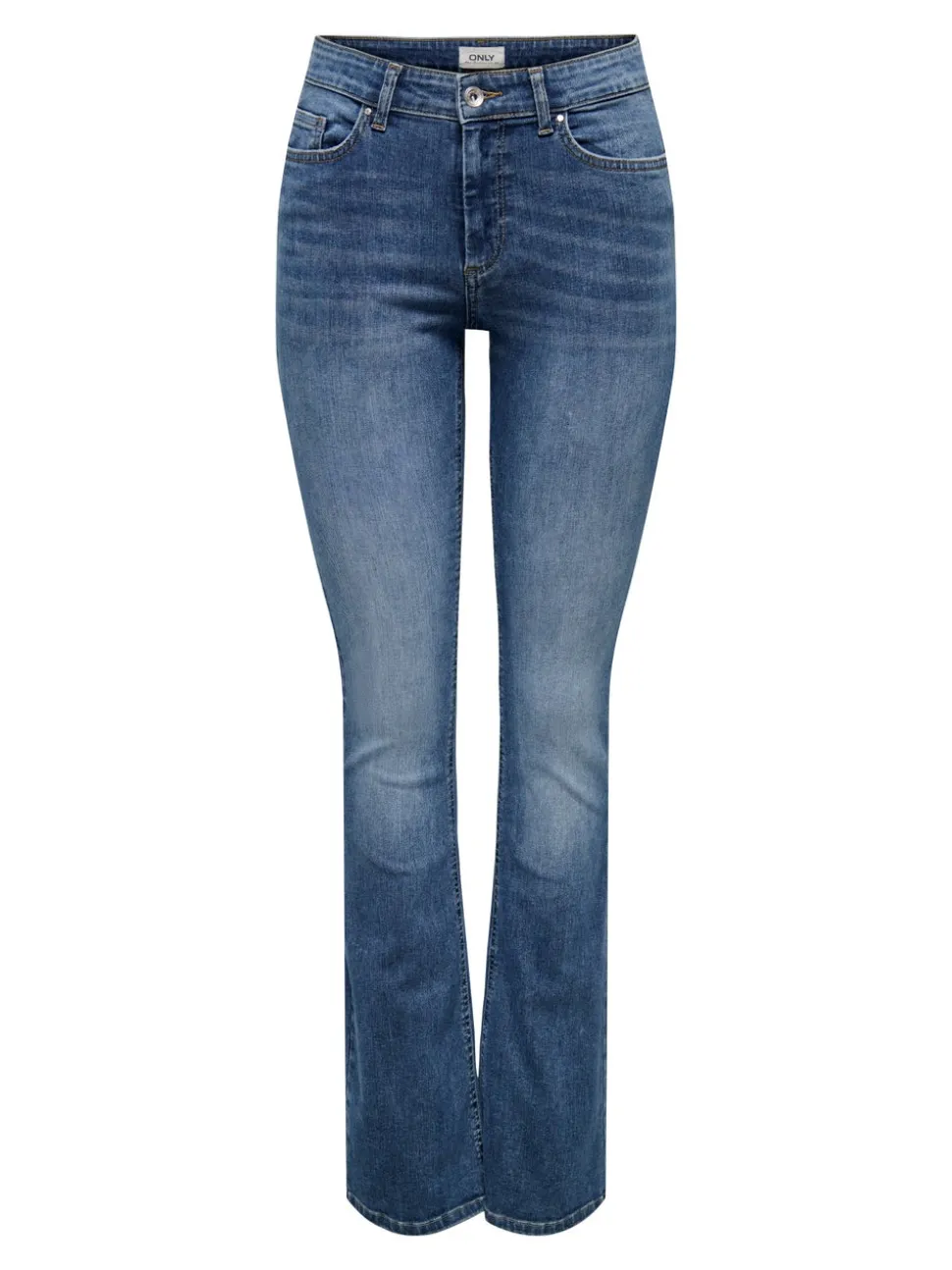 ONLBLUSH Medelhög midja Utsvängd passform Jeans
