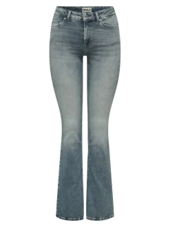 ONLBLUSH Medelhög midja Utsvängd passform Jeans
