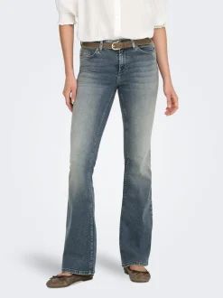 ONLBLUSH Medelhög midja Utsvängd passform Jeans
