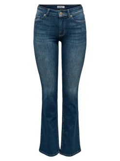 ONLBLUSH Medelhög midja Utsvängd passform Jeans