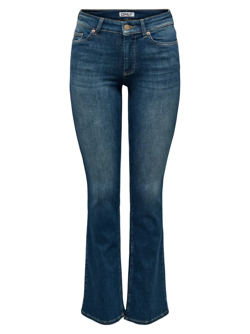 ONLBLUSH Medelhög midja Utsvängd passform Jeans