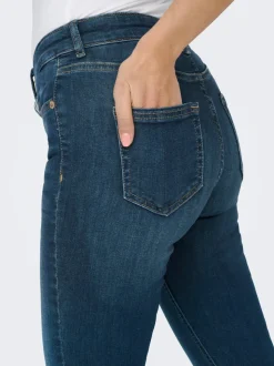 ONLBLUSH Medelhög midja Utsvängd passform Jeans