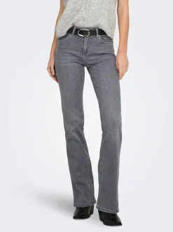 ONLBLUSH Medelhög midja Utsvängd passform Jeans