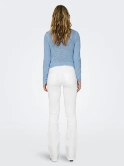 ONLBLUSH Medelhög midja Utsvängd passform Jeans