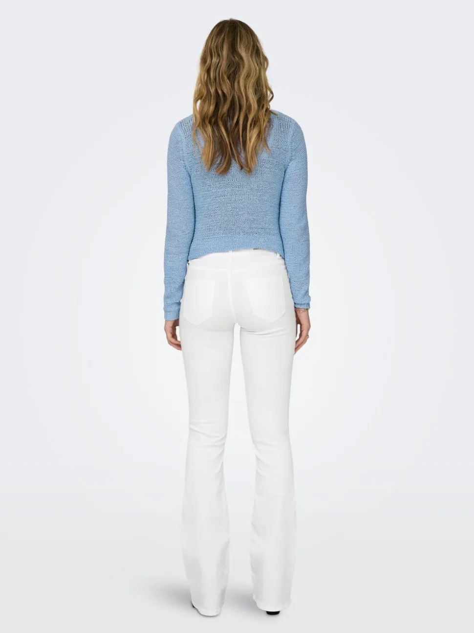 ONLBLUSH Medelhög midja Utsvängd passform Jeans