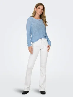ONLBLUSH Medelhög midja Utsvängd passform Jeans