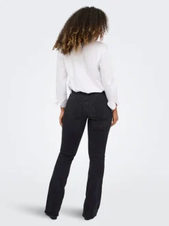 ONLBLUSH Medelhög midja Utsvängd passform Jeans
