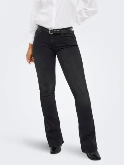 ONLBLUSH Medelhög midja Utsvängd passform Jeans