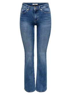 ONLBLUSH Medelhög midja Utsvängd passform Jeans