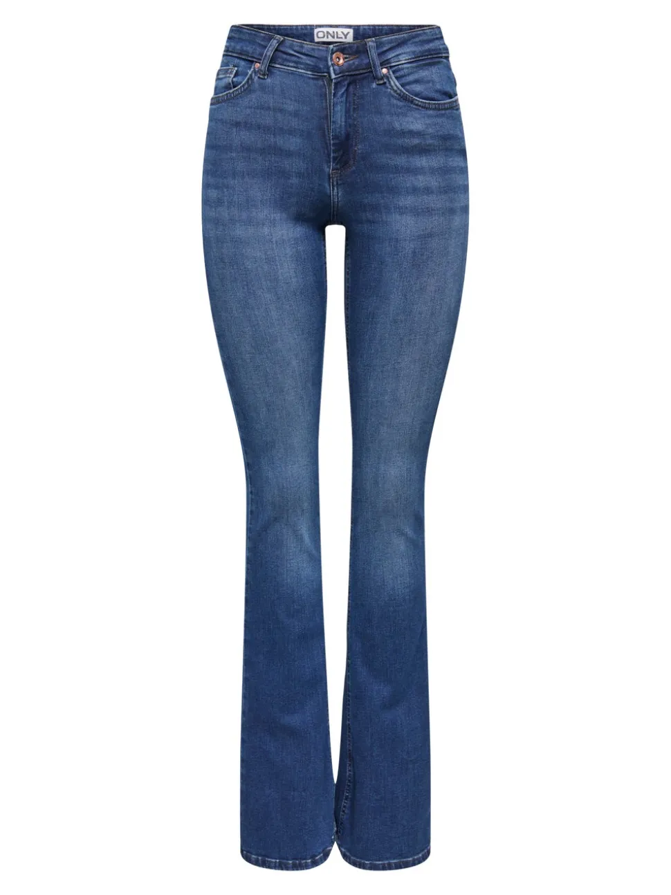 ONLBLUSH Medelhög midja Utsvängd passform Jeans