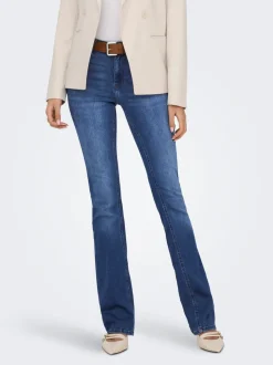 ONLBLUSH Medelhög midja Utsvängd passform Jeans