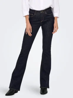 ONLBLUSH Medelhög midja Utsvängd passform Jeans