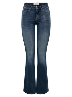 ONLBLUSH Medelhög midja Utsvängd passform Jeans