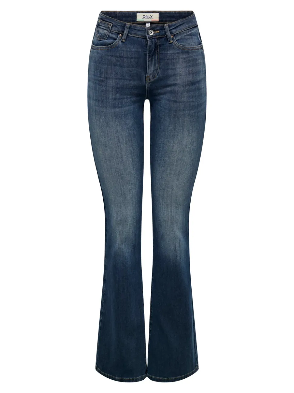 ONLBLUSH Medelhög midja Utsvängd passform Jeans
