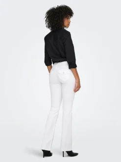 ONLBLUSH Medelhög midja Utsvängd passform Jeans