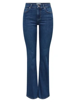 ONLBLUSH Medelhög midja Utsvängd passform Jeans