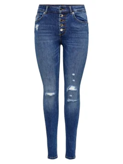 ONLBOBBY Medelhög midja Skinny Fit Jeans